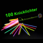 Preview: 100 Knicklichter 6 Farben Mix