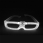 Preview: LED-Brille-weiss