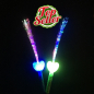 Preview: LED Herzwedel leuchtend
