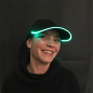 Preview: LED basecap-blau