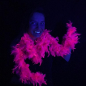 Preview: neon-federboa-pink-uv-licht