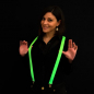 Preview: Neon Hosenträger Set - grün
