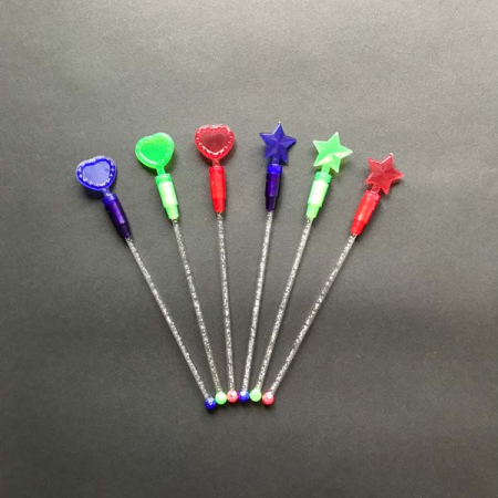 6-LED-Ruehrstaebe normal