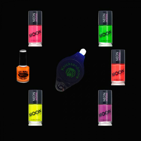 Neon Uv Nagellack Set Mit Uv Lampe Schweizer Shop