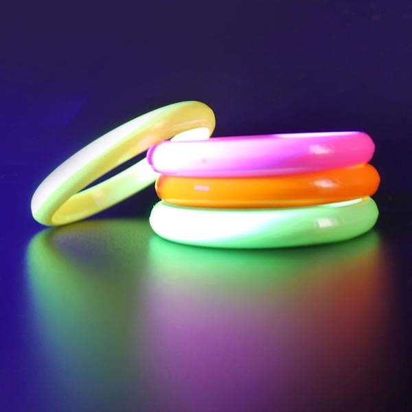 Neon-Armreifen-Set