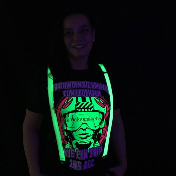 Led hosentraeger-gruen