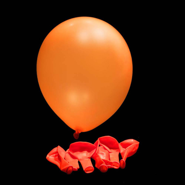 UV Neon Ballon orange
