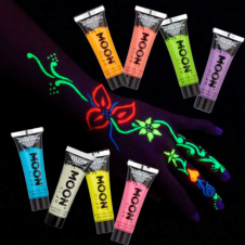 Glow in the dark Farben Set