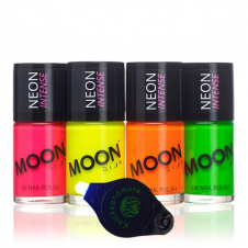 Neon UV Nagellack Set mit UV Lampe