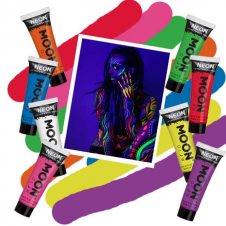 UV Neon Körperfarbe Set